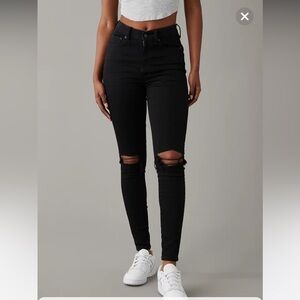 American Eagle Black Skinny Jeans